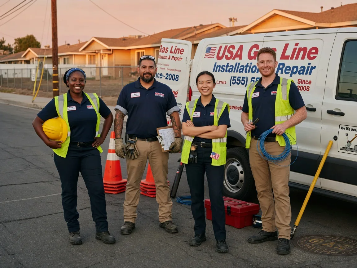 Gas Line Installation company in Steamboat Rock, IA